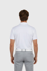 AeroPanel White Golf Polo